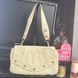 MCM Shoulder Bag with Embellishments